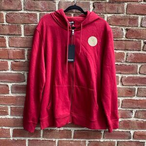 True Religion $120 College Graphic Full Zip Hoodie Sweatshirt Mens XL NWT